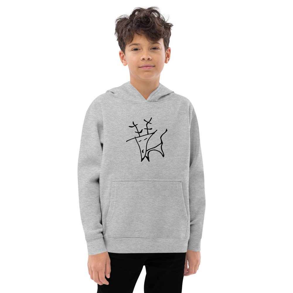 Hoodies ⋆ Kids fleece hoodie - Donner ⋆ LABDAK ⋆ Art Print Clothing